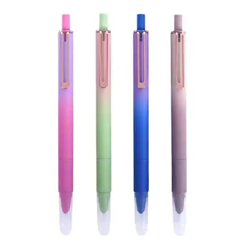 Популярные креативные Новые Перьевые ручки Градиентного цвета 0,38 мм Для занятий каллиграфией Школьные Канцелярские принадлежности